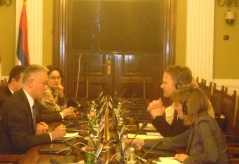 18 March 2013 The members of the Foreign Affairs Committee in meeting with the delegation of the Danish Parliament’s Foreign Policy Committee 